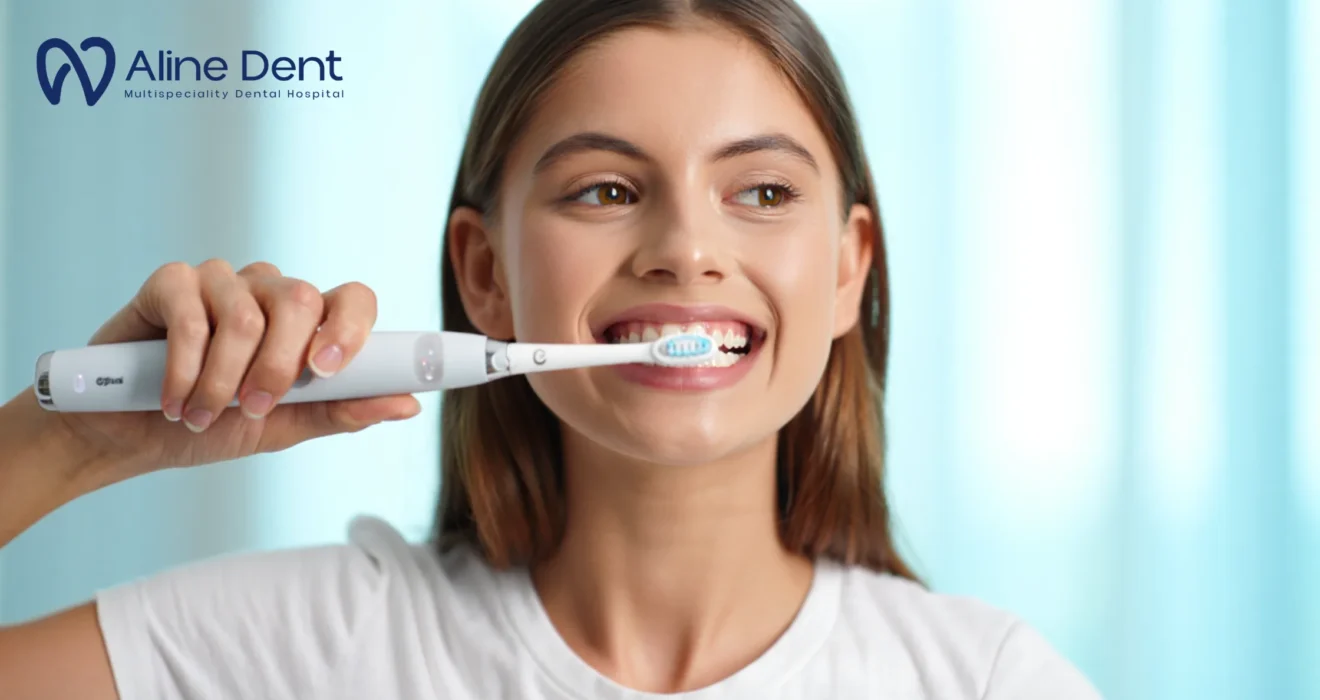 How to Brush Teeth with Electric Toothbrush
