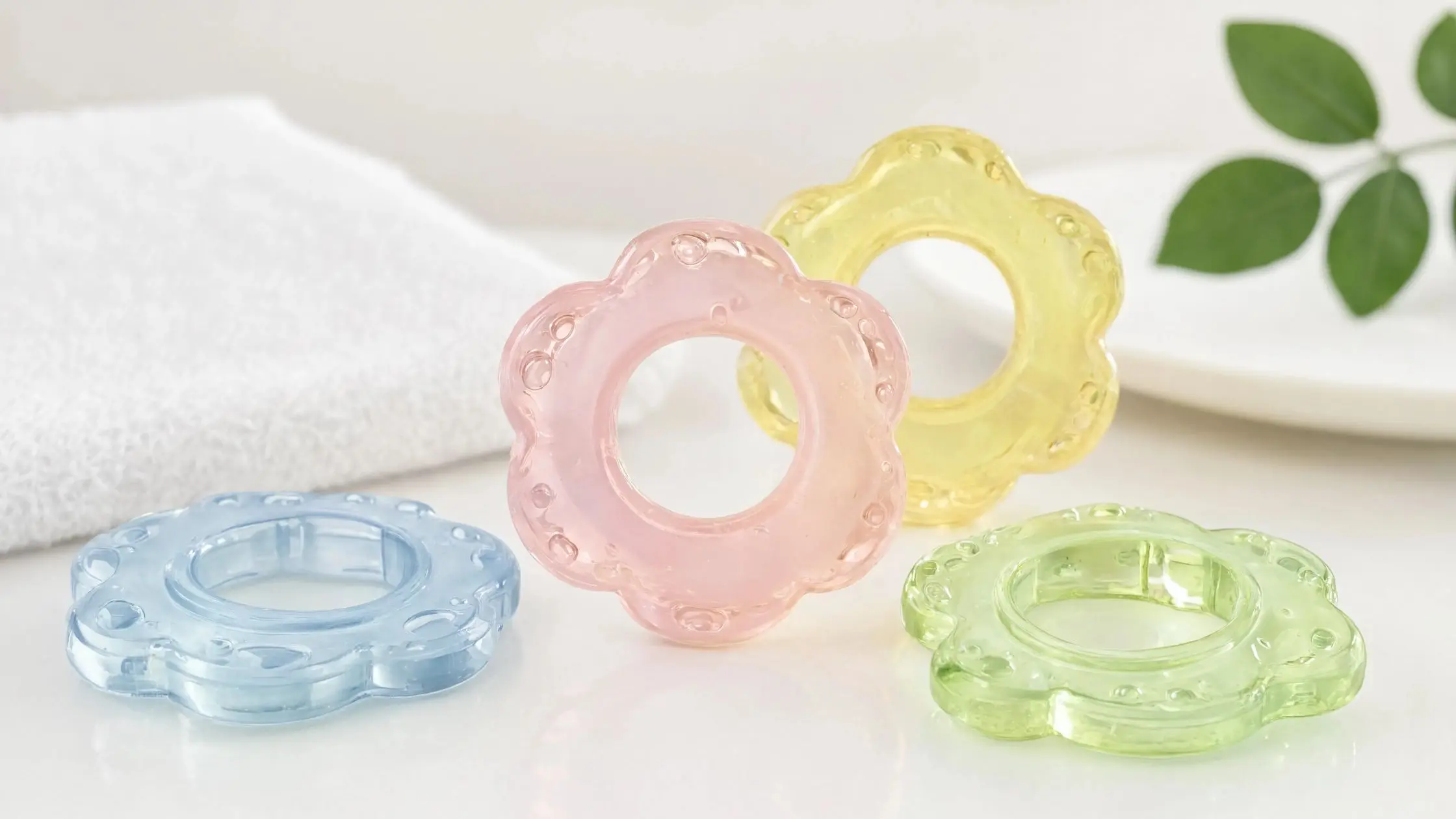 Teething Rings Filled With Liquid